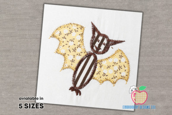 Applique Design of Cute Halloween Bat: A Business-First Embroidery Review