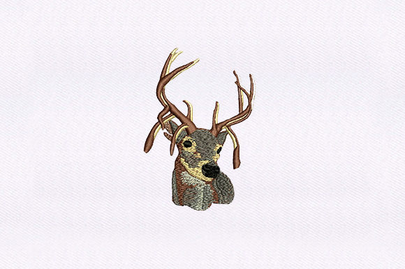 Calm Deer Design: A Seasonal Embroidery Review