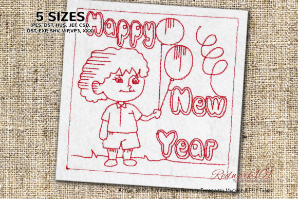 Cute Boy Holding Balloons Lineart – A Designer’s Review for Boutique Apparel