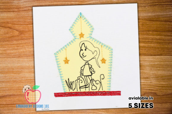Girl in Liberating Applique: A Seller's Review