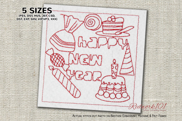 Happy New Year Treats Design: A Craft Fair Review